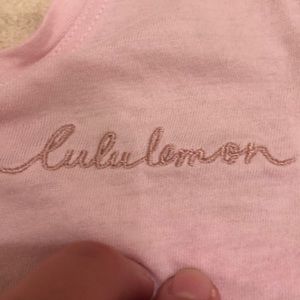 NWOT RARE blush pink lightweight lululemon tank